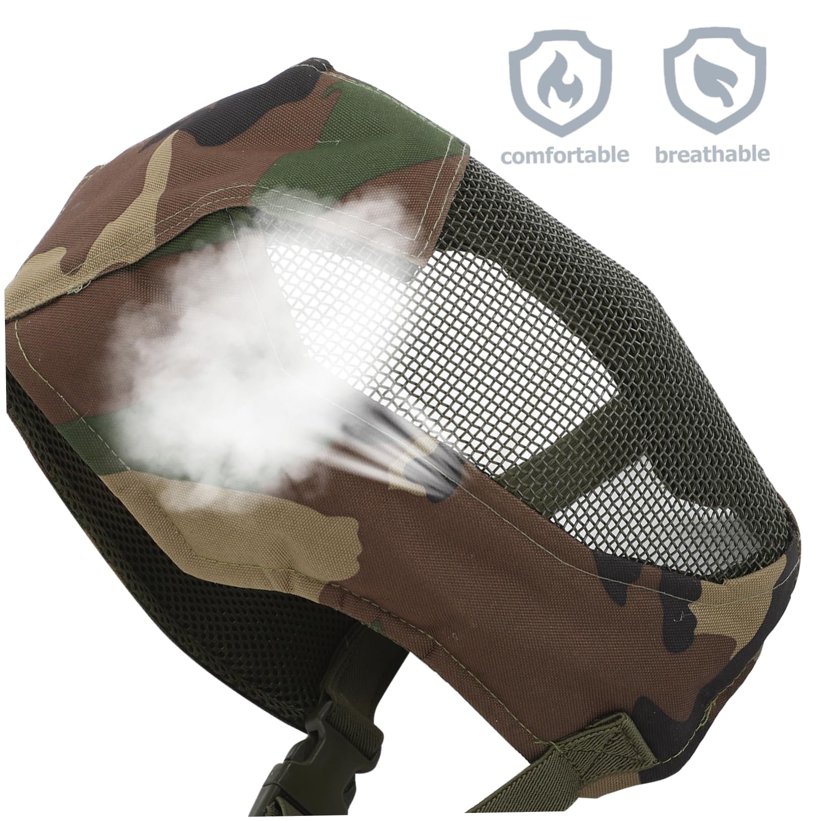 ifundom Creative Helmet Fencing Mask Professional Shockproof Guard for Outdoor Sports Training Competition Lightweight Mesh Design for Enhanced Breathability and Comfort