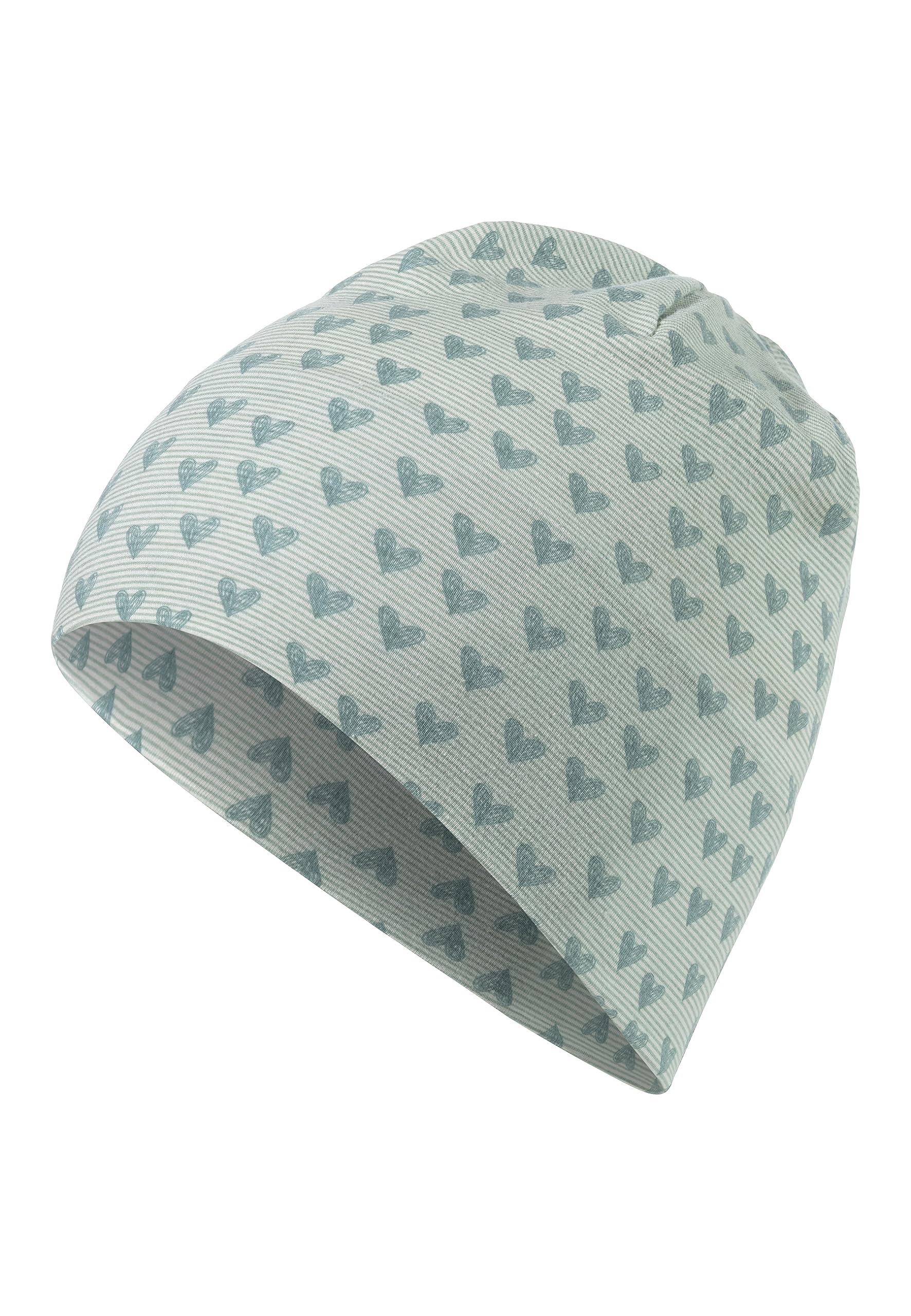 Bonnet Bébé Fille Sterntaler - Doudou Avec Pompon & Rayures - Taille 6-9 Mois