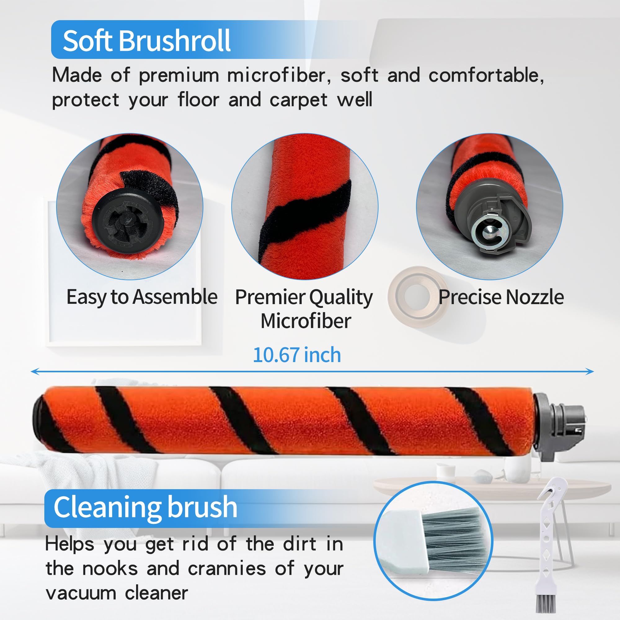 cartucho de filtro de HEPA de espuma y fieltro Kit de filtro de repuesto para tiburón giratorio profesional liftaway NV500, NV501, nv502, nv505, nv510, nv552, uv560, sustituye a parte #