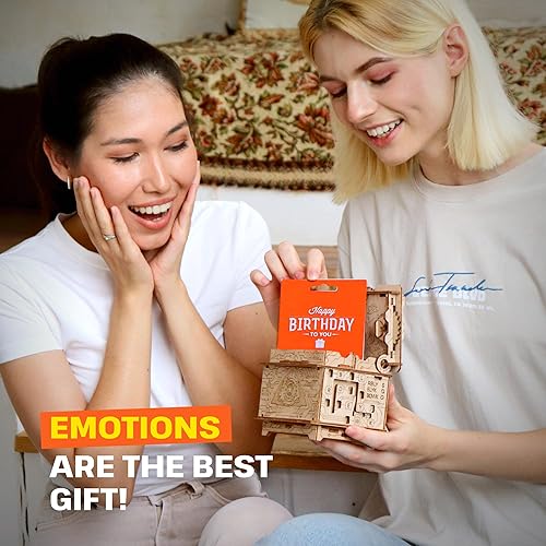 Miniatura 4 de ESC WELT Caja orbital  Caja de regalo creativa para dinero, cupones, tarjetas de regalo  Caja de regalo de propuesta de dama de honor para joyería