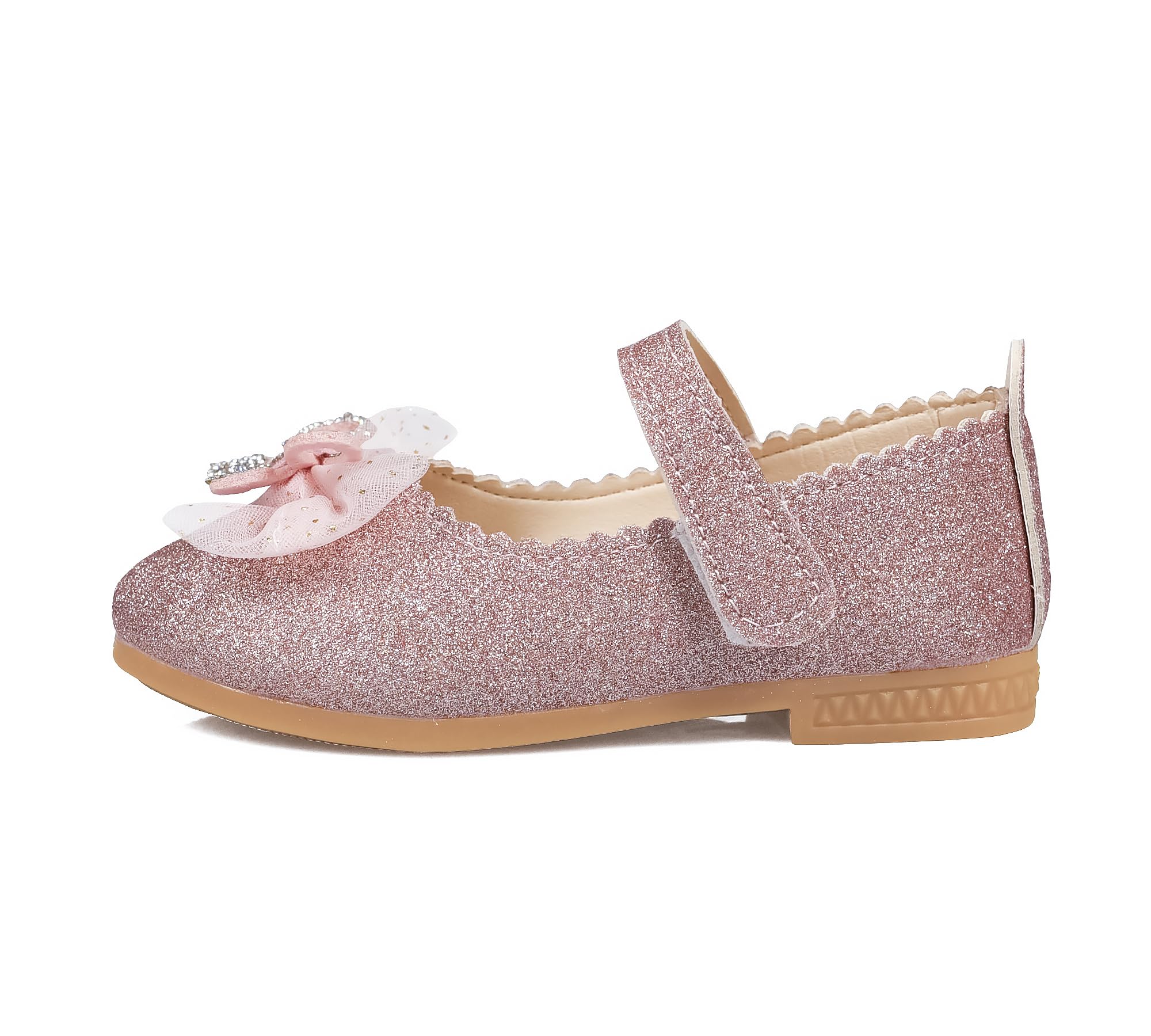 Zapatos de Princesa Elegantes para Niñas con Purpurina para Cosplay, Fiestas