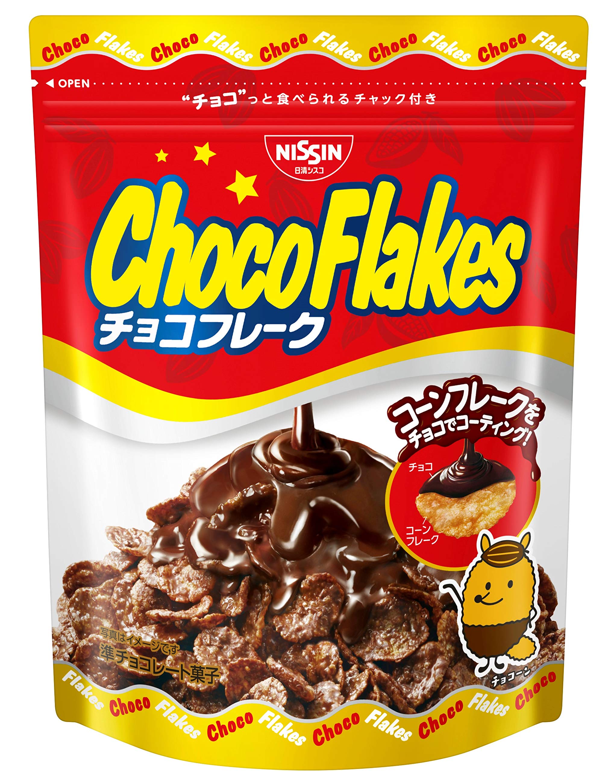 Amazon.co.jp: 日清シスコ チョコフレーク 80g×12袋 : 食品・飲料・お酒