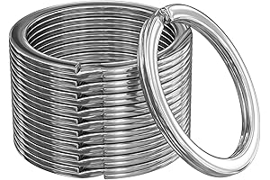 Sturdy Split Key Rings for Practical Keychain Solutions