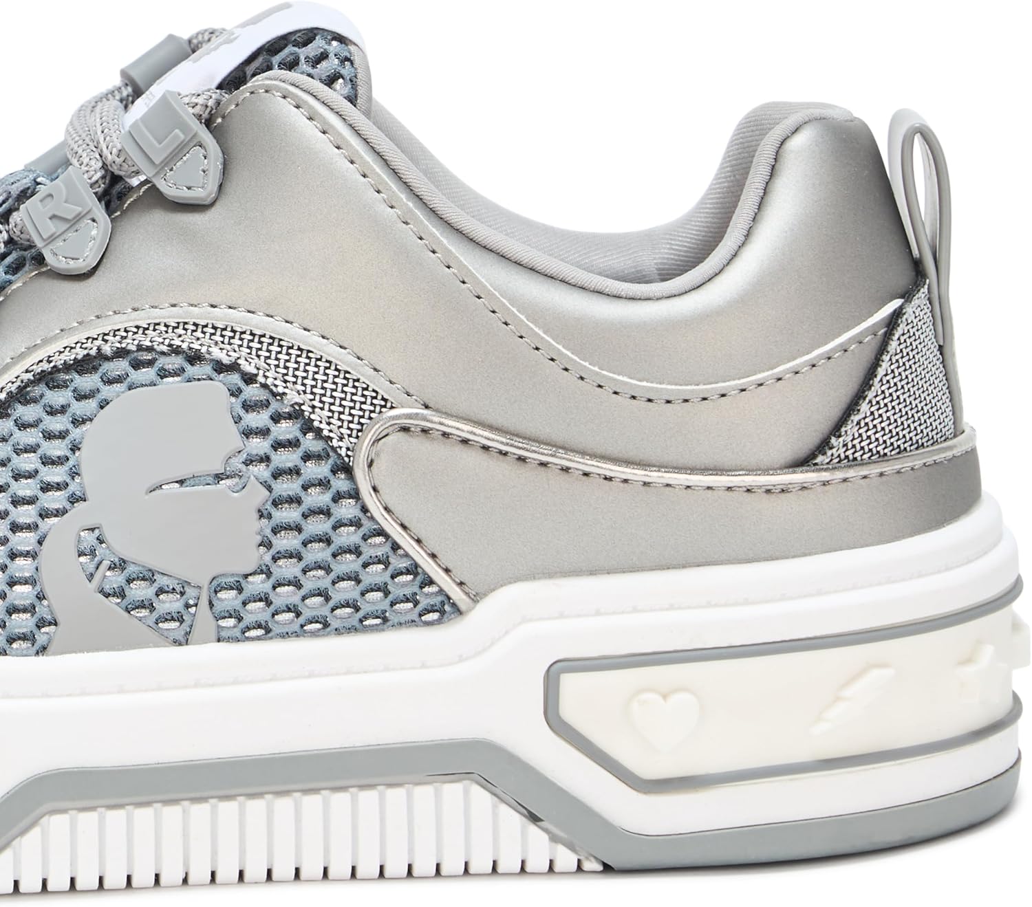 Karl Lagerfeld Womens Colden Everyday Lace Up Sneaker - Image 4