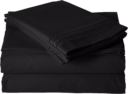 Juego de sábanas de 3 piezas Elegant Comfort de hilo egipcio ultrasuave y lujoso, de 1500 hilos, resistente a las arrugas, Algodón, Dorado, King