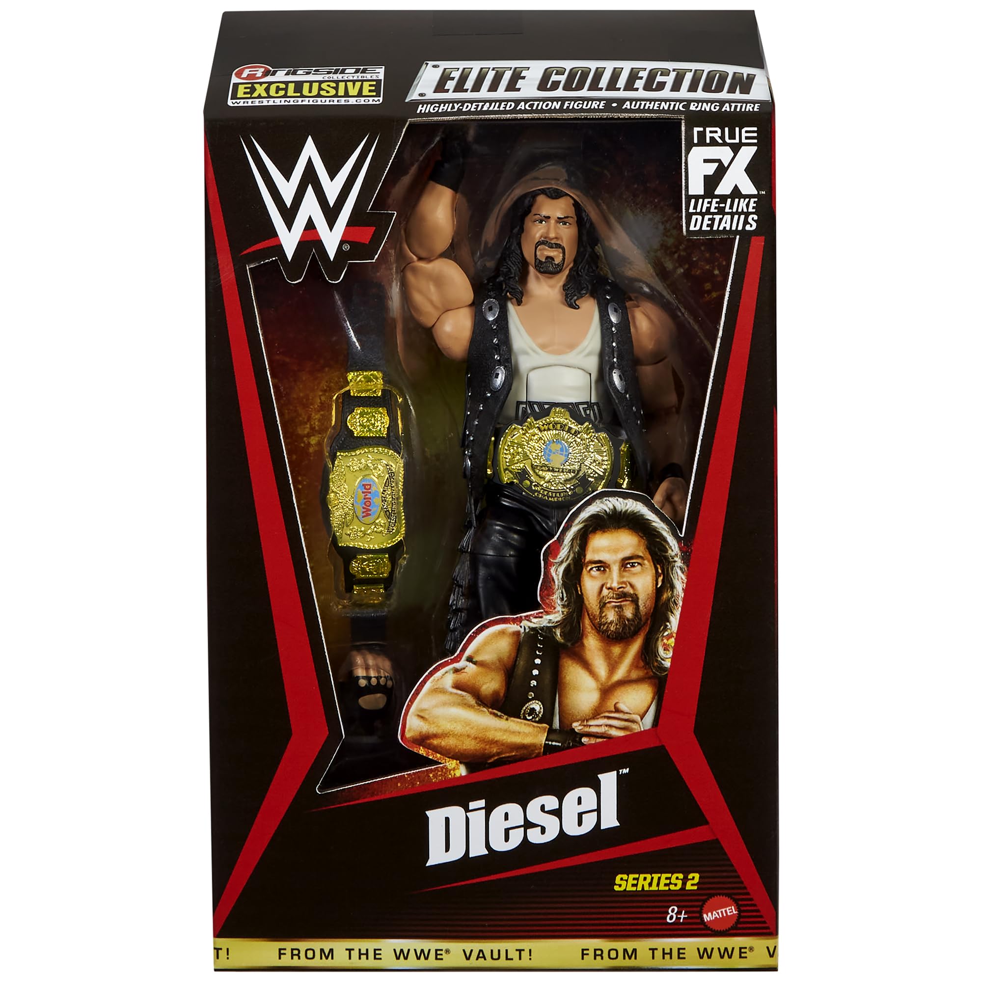 The Vault Diesel Action Figure Diesel WWE From The Vault Ringside