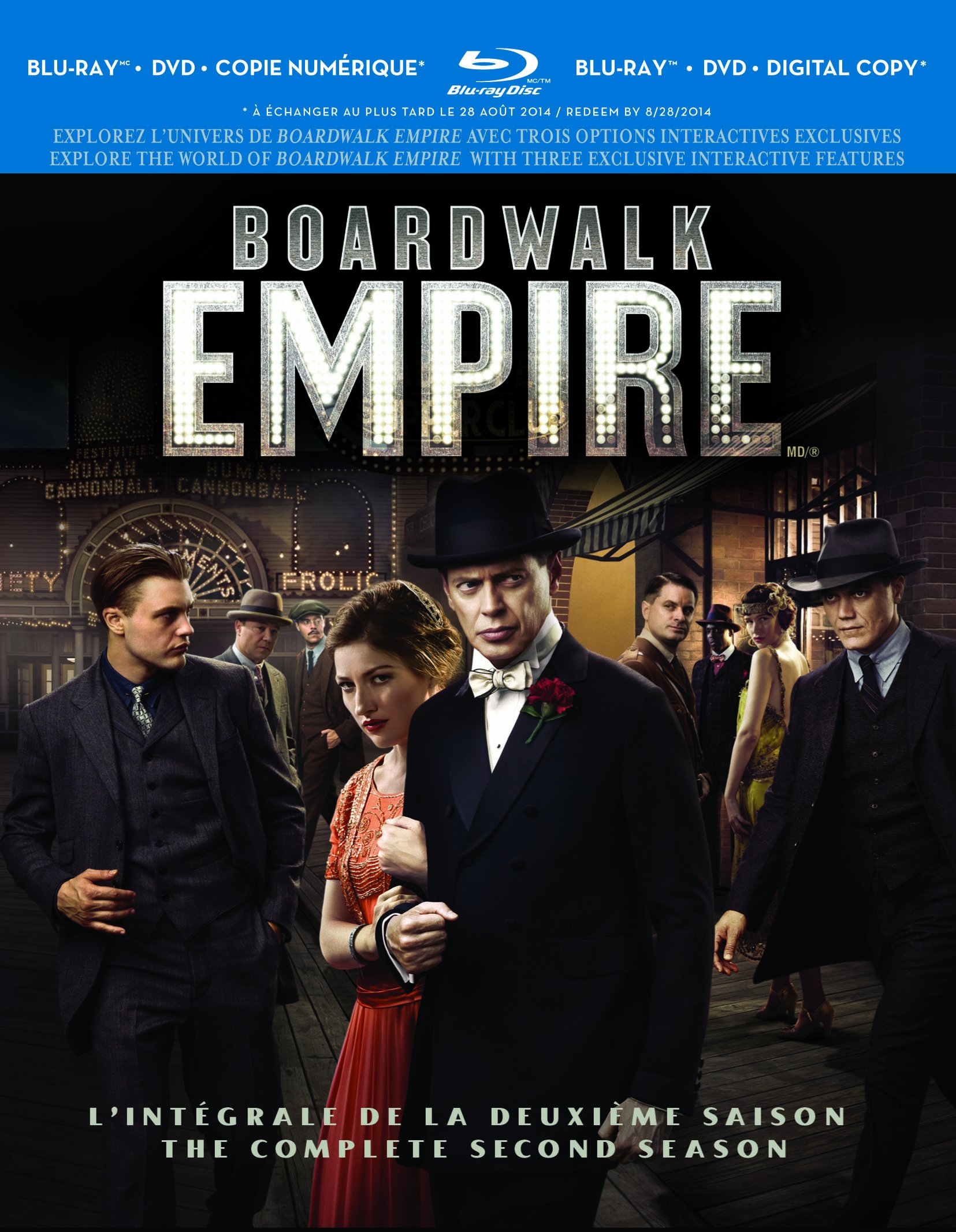 Boardwalk Empire: Complete Second Season (QUE/BD-SEL+DC) Copy) (BIL/QUEBEC ONLY) [Blu-ray]