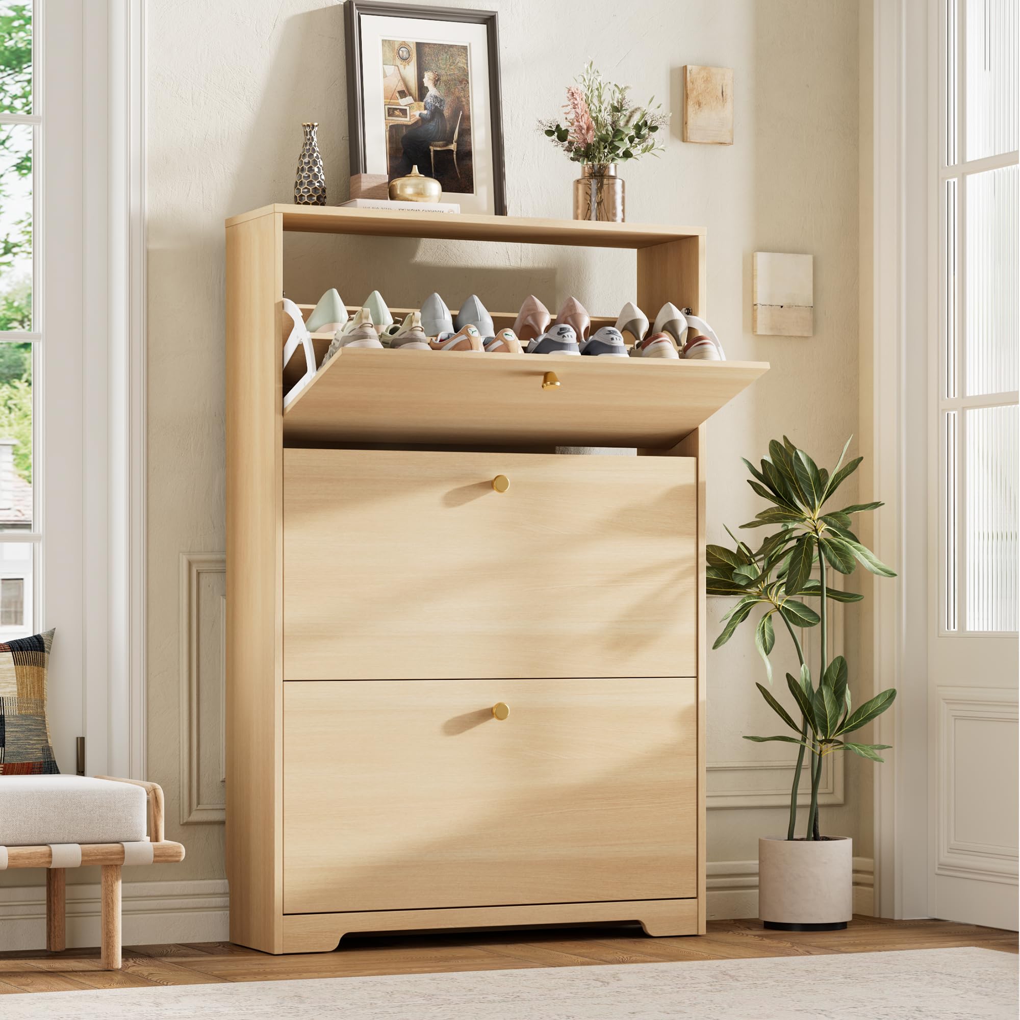 Nicetree 3-Drawer Oak