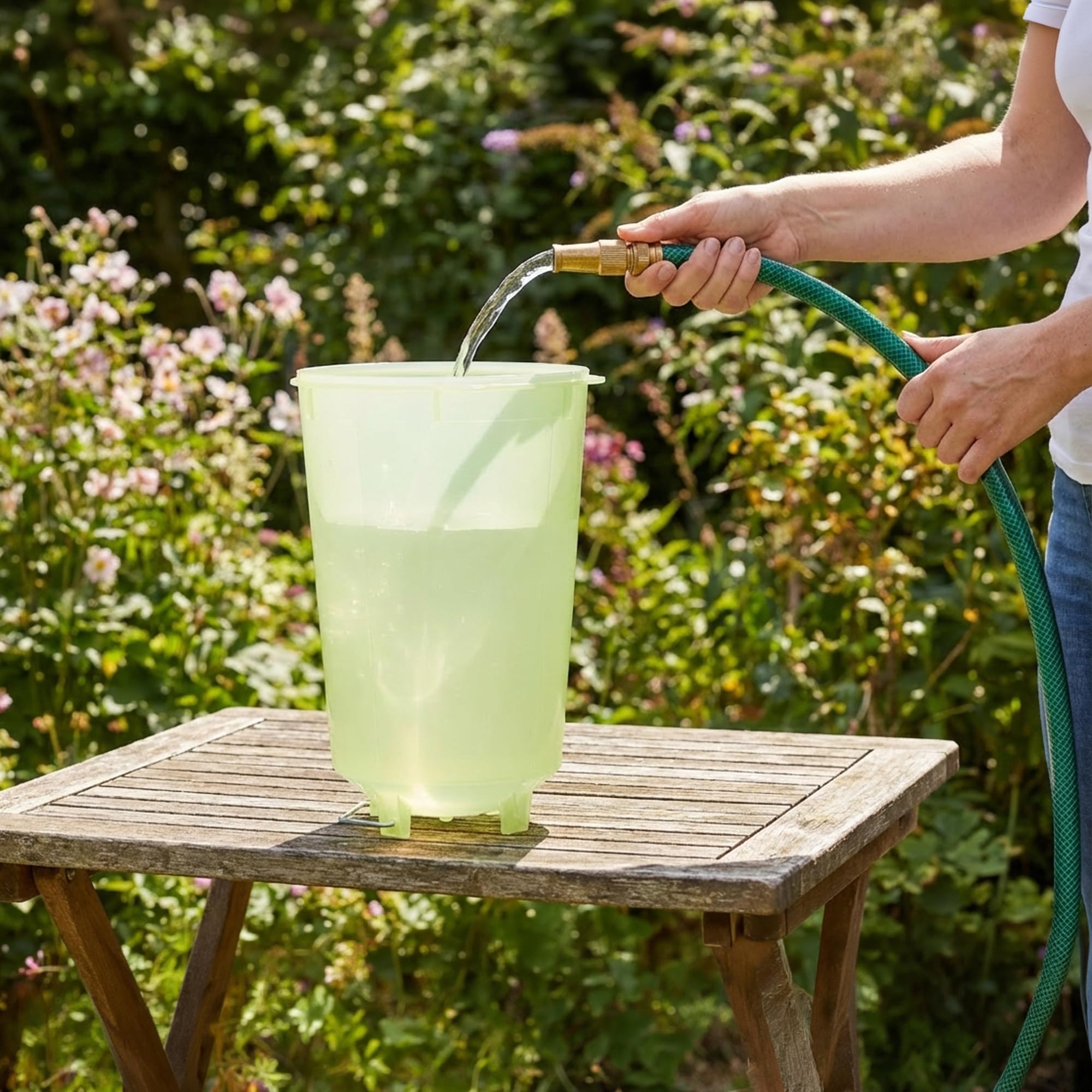 8l Hühnertränke, Geflügeltränke für Hühner, automatische Wassertränke, Tränke Geflügel als Wasserspender, Wachteltränke, Trinkbehälter, 8 Liter