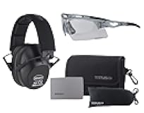 TITUS Slim-line Earmuffs and Safety Glasses Combo Pack