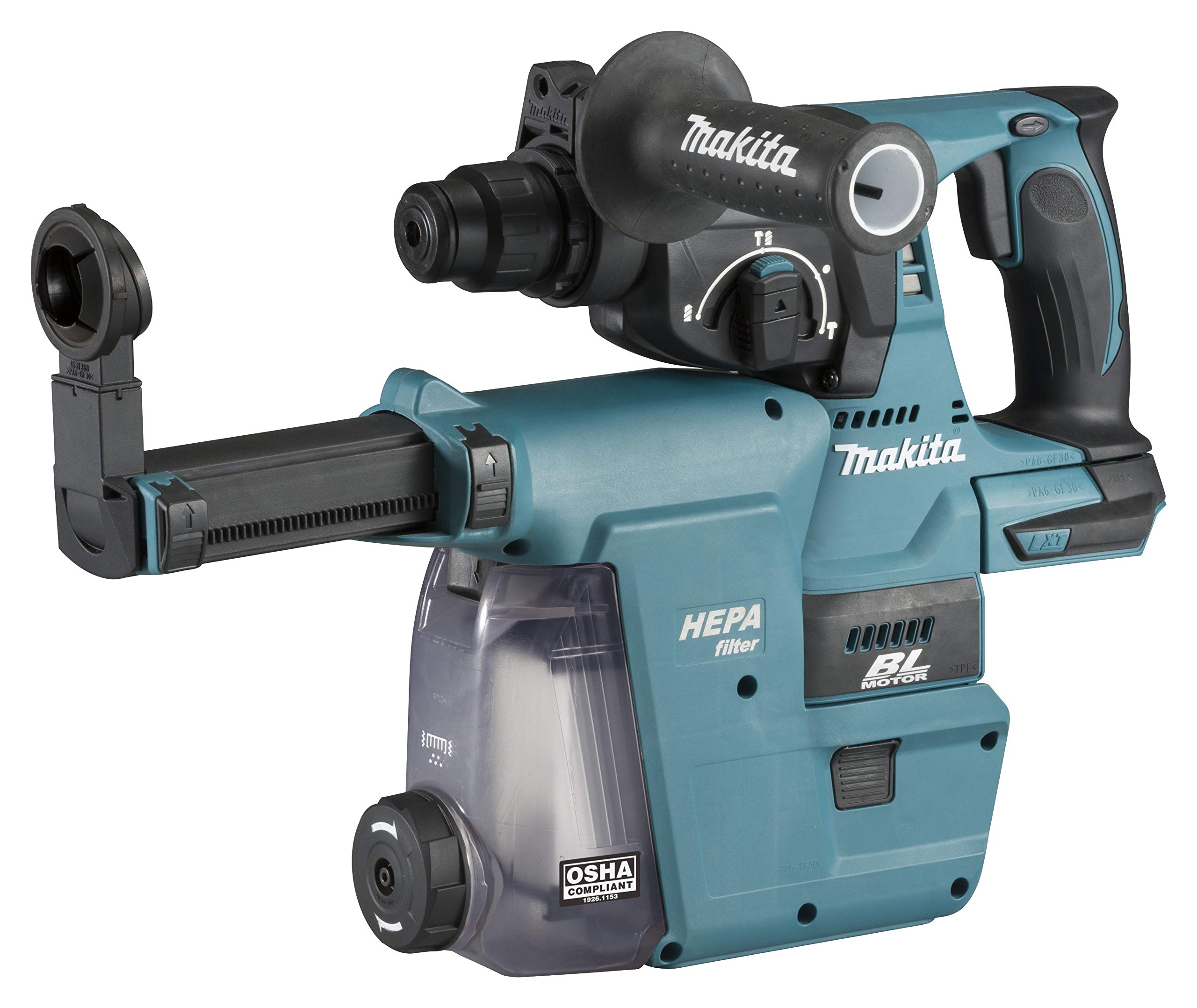 Makita DHR242ZJW 18V Brushless 24 mm SDS Plus Rotary Hammer