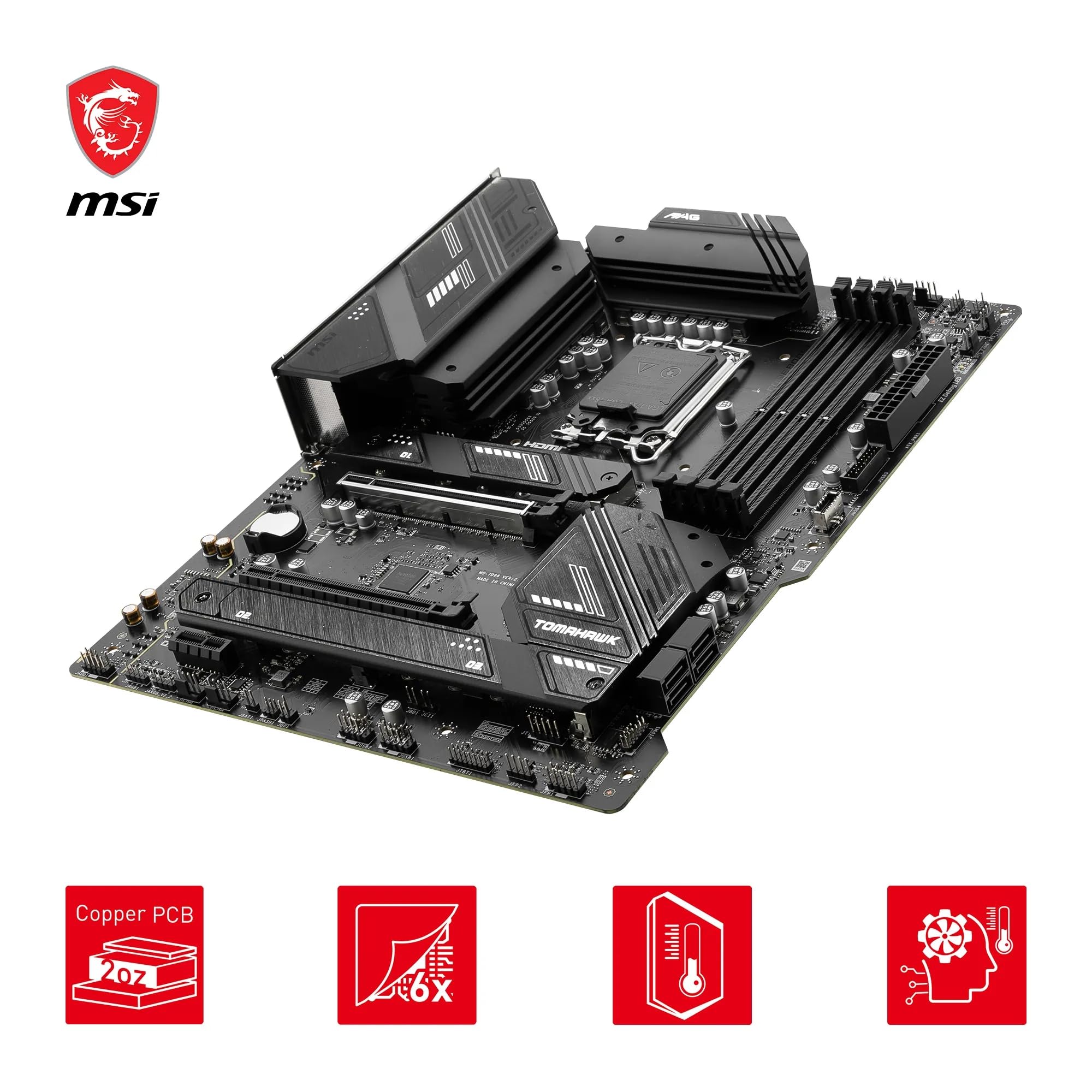 Amazon.com: MSI MAG B760 Tomahawk WiFi Motherboard LGA 1700 ATX