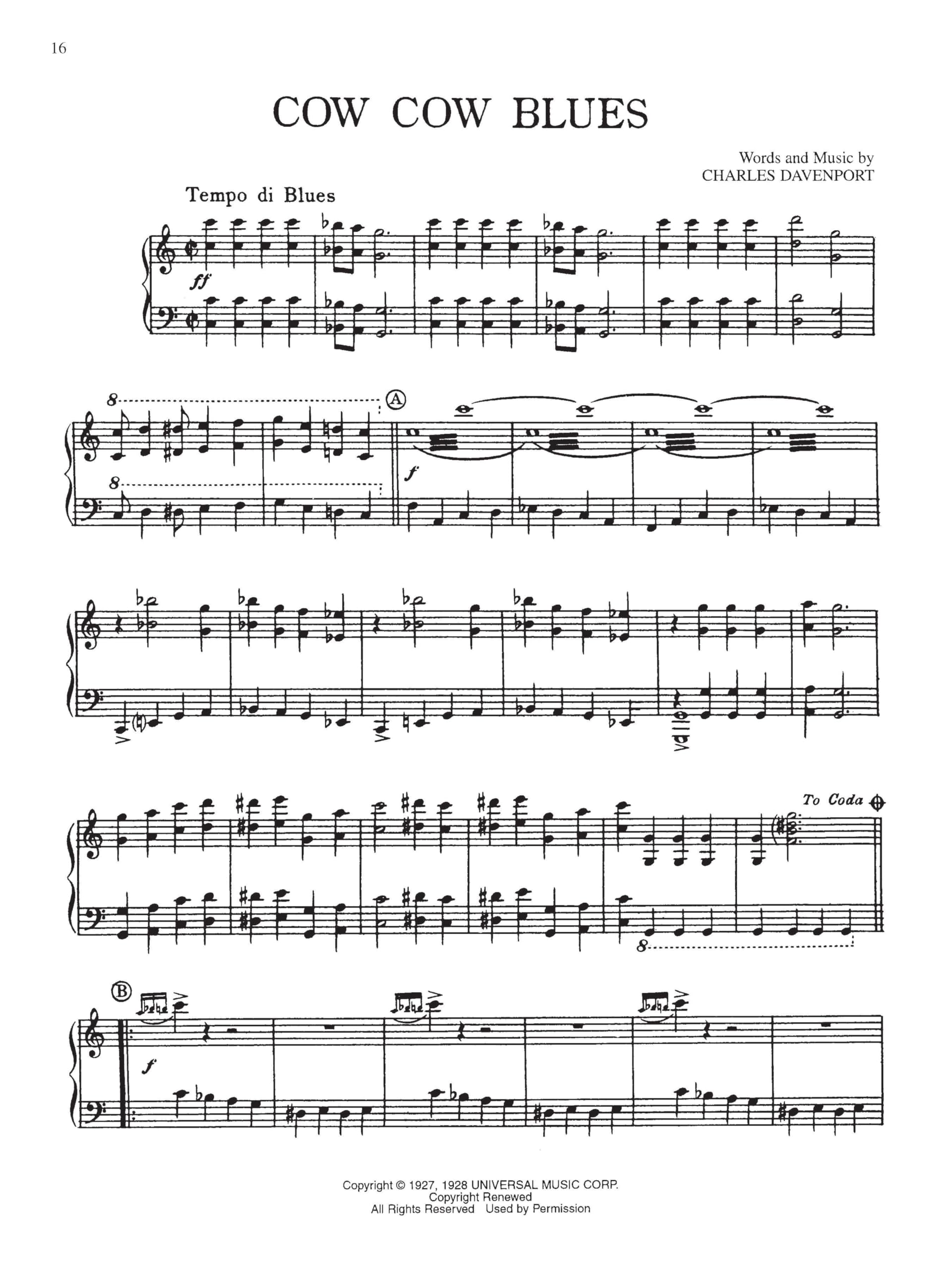 Jazz, Blues, Boogie & Swing for Piano