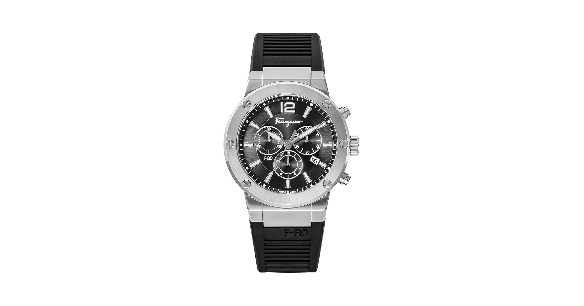 【Salvatore Ferragamo】 アナログ時計 ブラック Amazon.co.jp: [Salvatore Ferragamo(サルヴァトーレフェラガモ