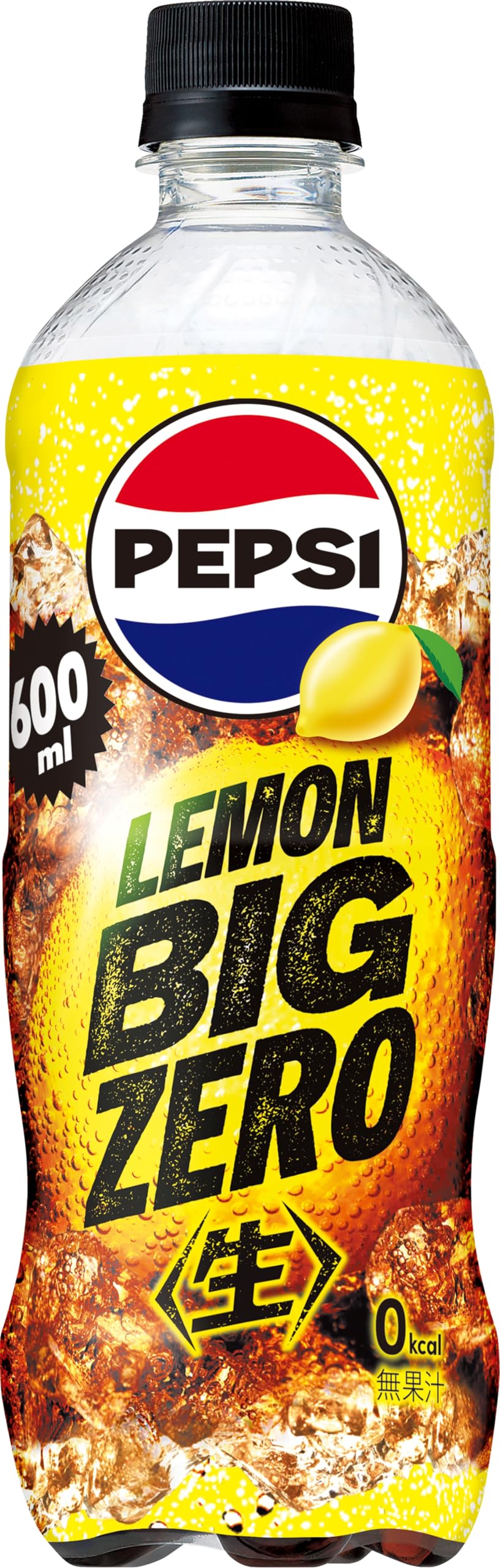 Pepsi サントリー ペプシ生 ビッグゼロ レモン 600ml×24本