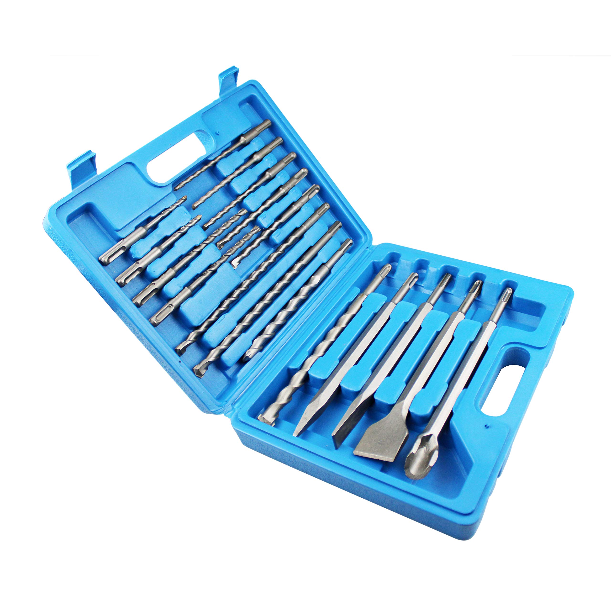 Buy HFS (R) Rotary Hammer Drill Bits Set & Chisels SDS Plus Concrete