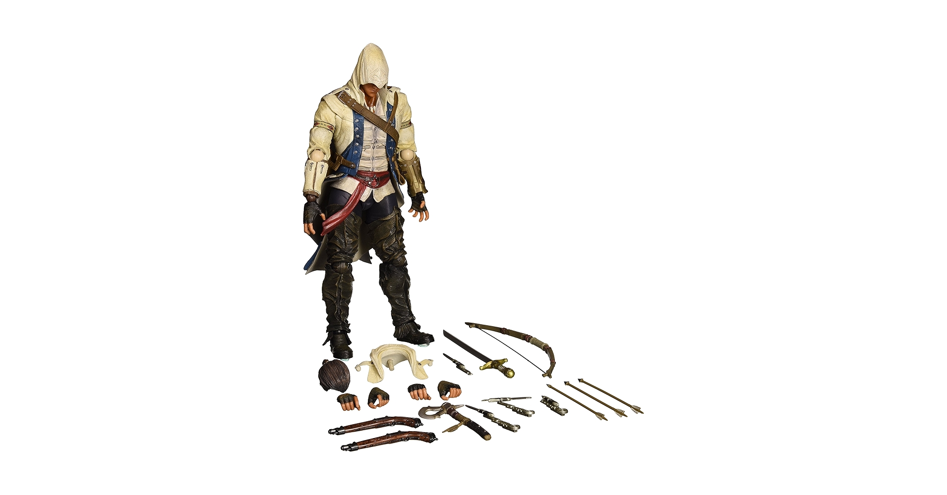 PLAY ARTS改(プレイアーツ改) コナー アサシンクリード Amazon.com: Square Enix Play Arts Kai Connor Kenway