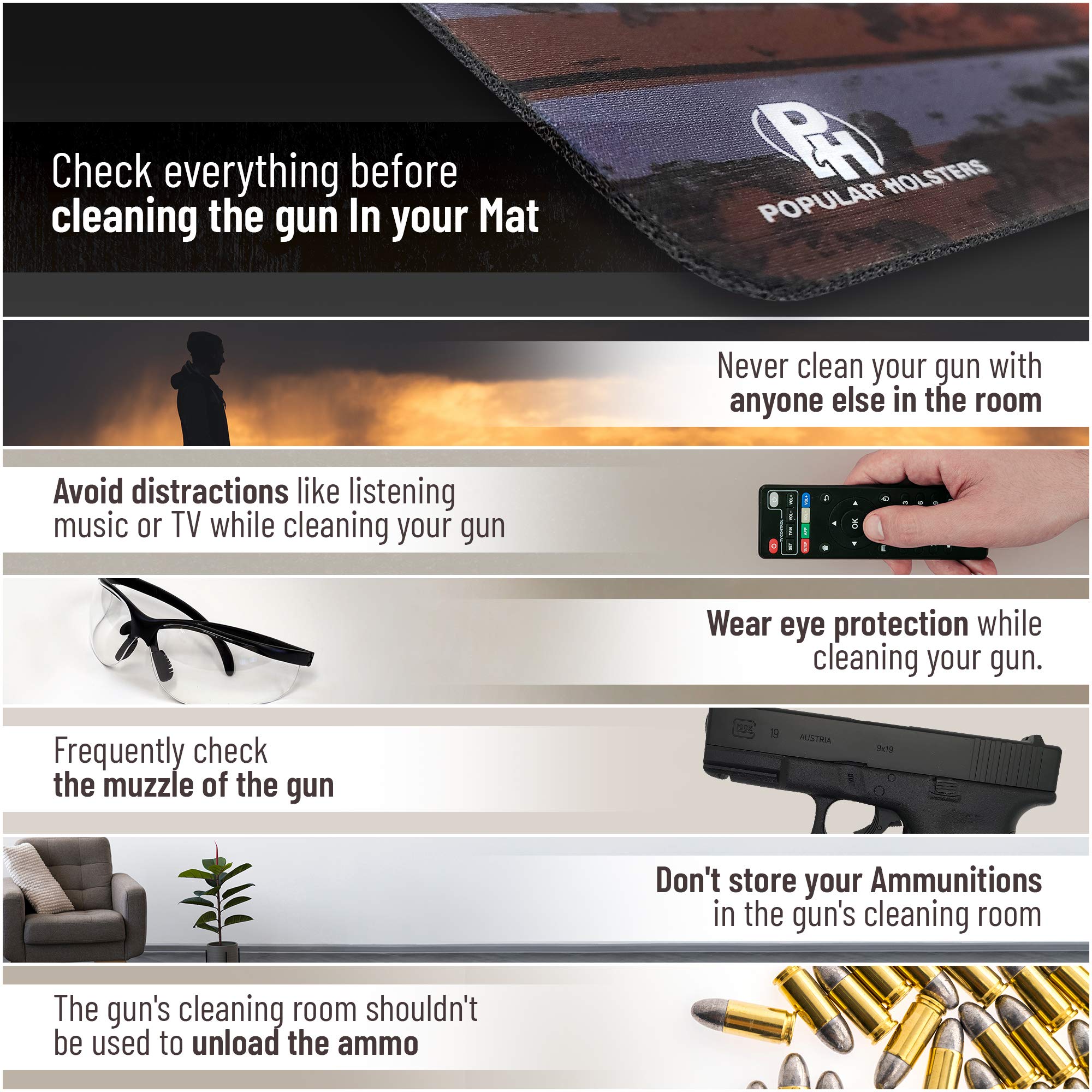 Gun Cleaning Mat - Protect Your Workbench -7