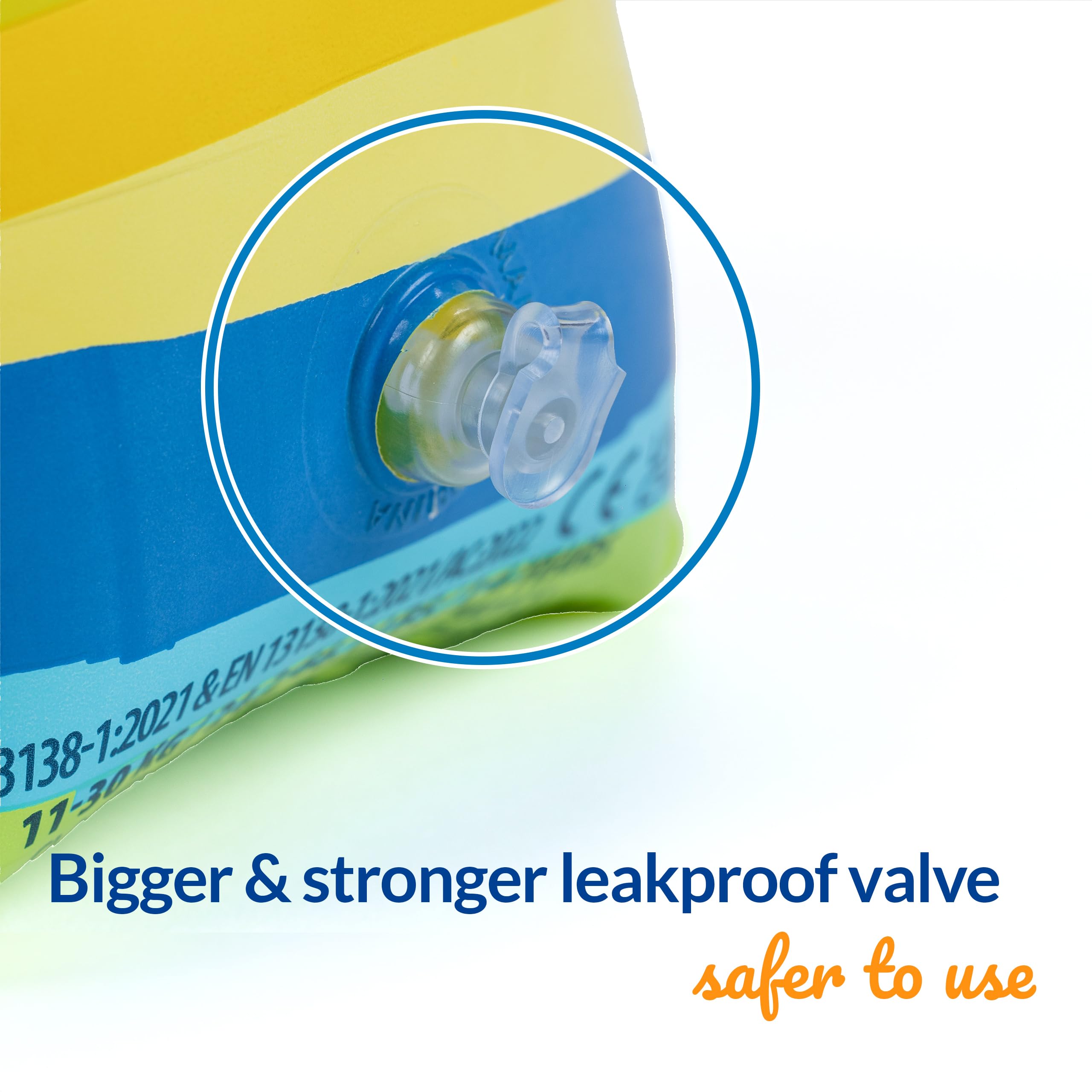 Limmys Premium Quality Arm Floaties For Kids 16 Years Old, Inflatable Water