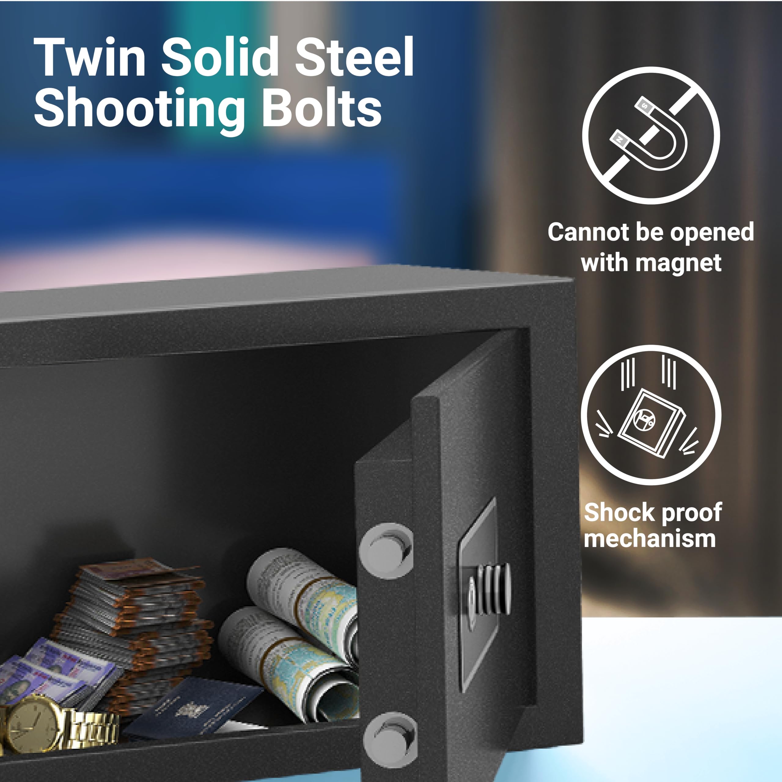 Godrej Security Solutions NX Pro 33 litres Keylock Safe Locker