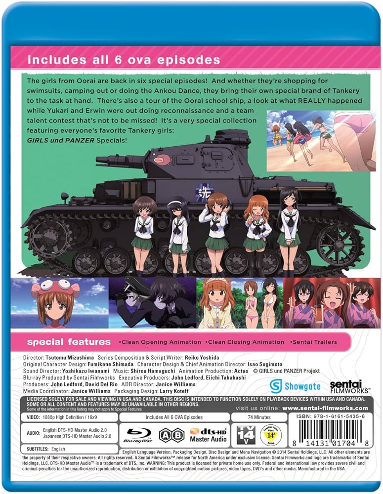 Amazon.co.jp: Girls and Panzer Complete OVA Series [Blu-ray