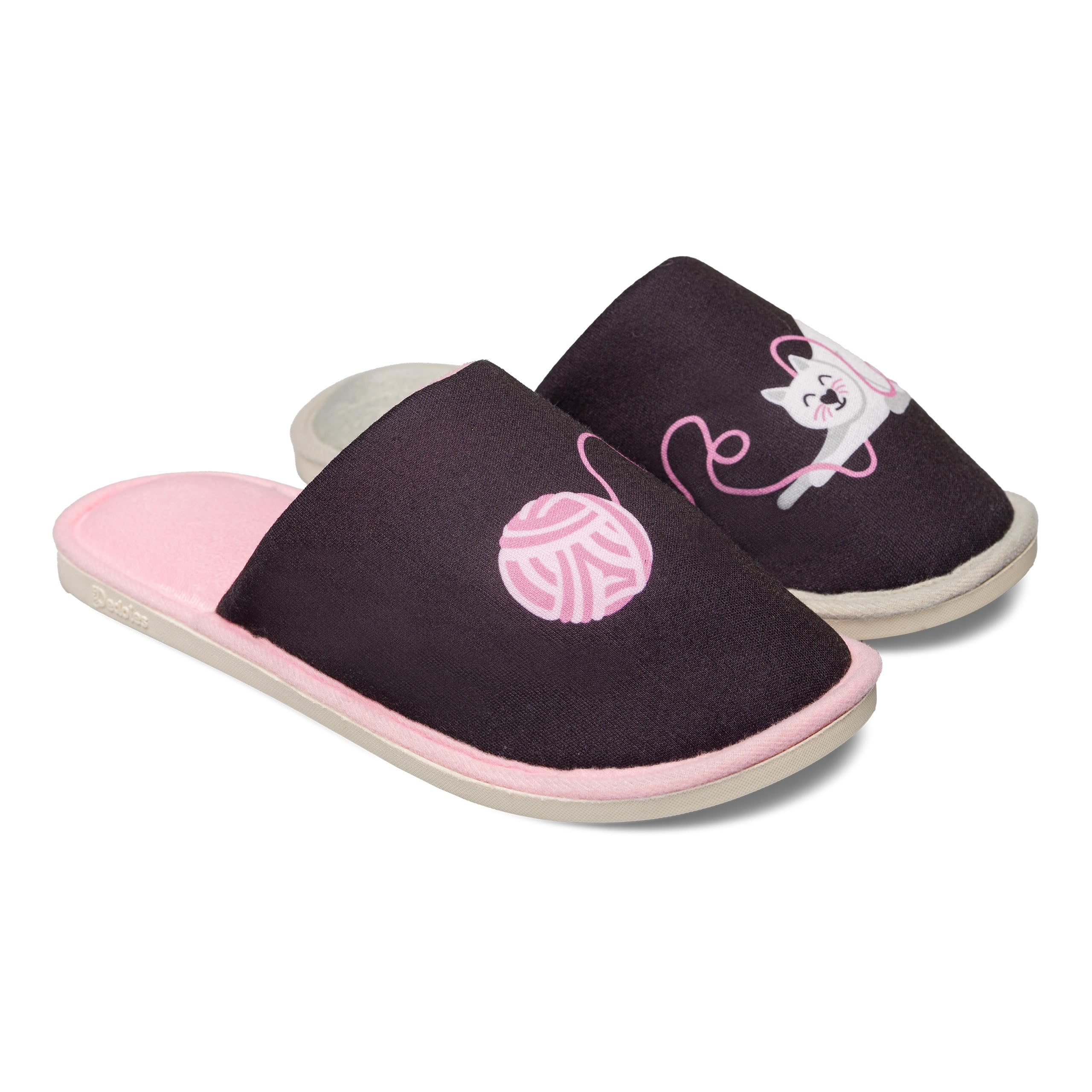 Dedoles Pantofole Donna Uomo & Bambini Ciabatte Memory Foam con tanti Design Unicorno Gatti Caffè Musica Regalo