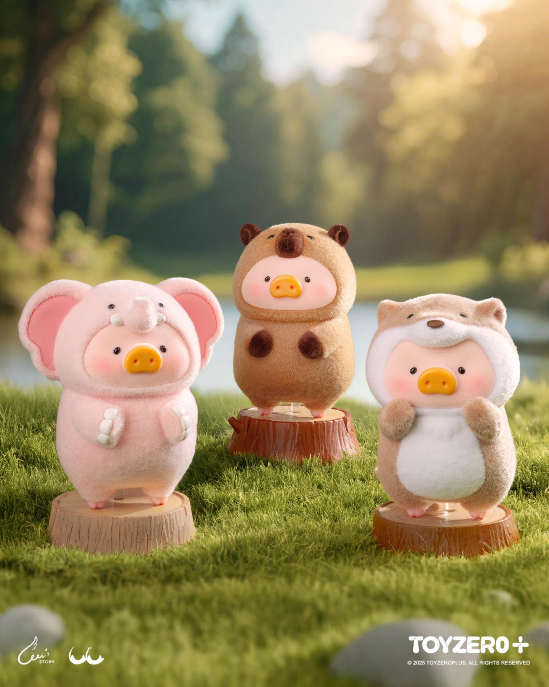 Amazon | 子豚LULU Animal Party Series Blind Box フィギュア
