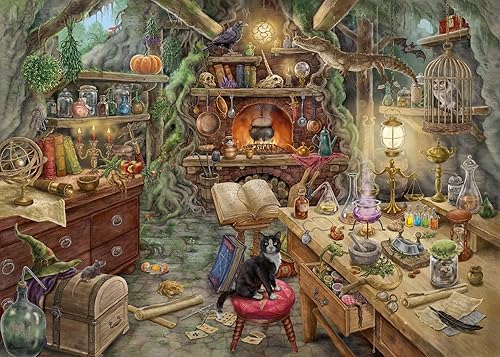 Ravensburger Rompecabezas de escape de 759 piezas - La cocina de las brujas | Rompecabezas atractivo para niños y adultos | Emocionante experiencia