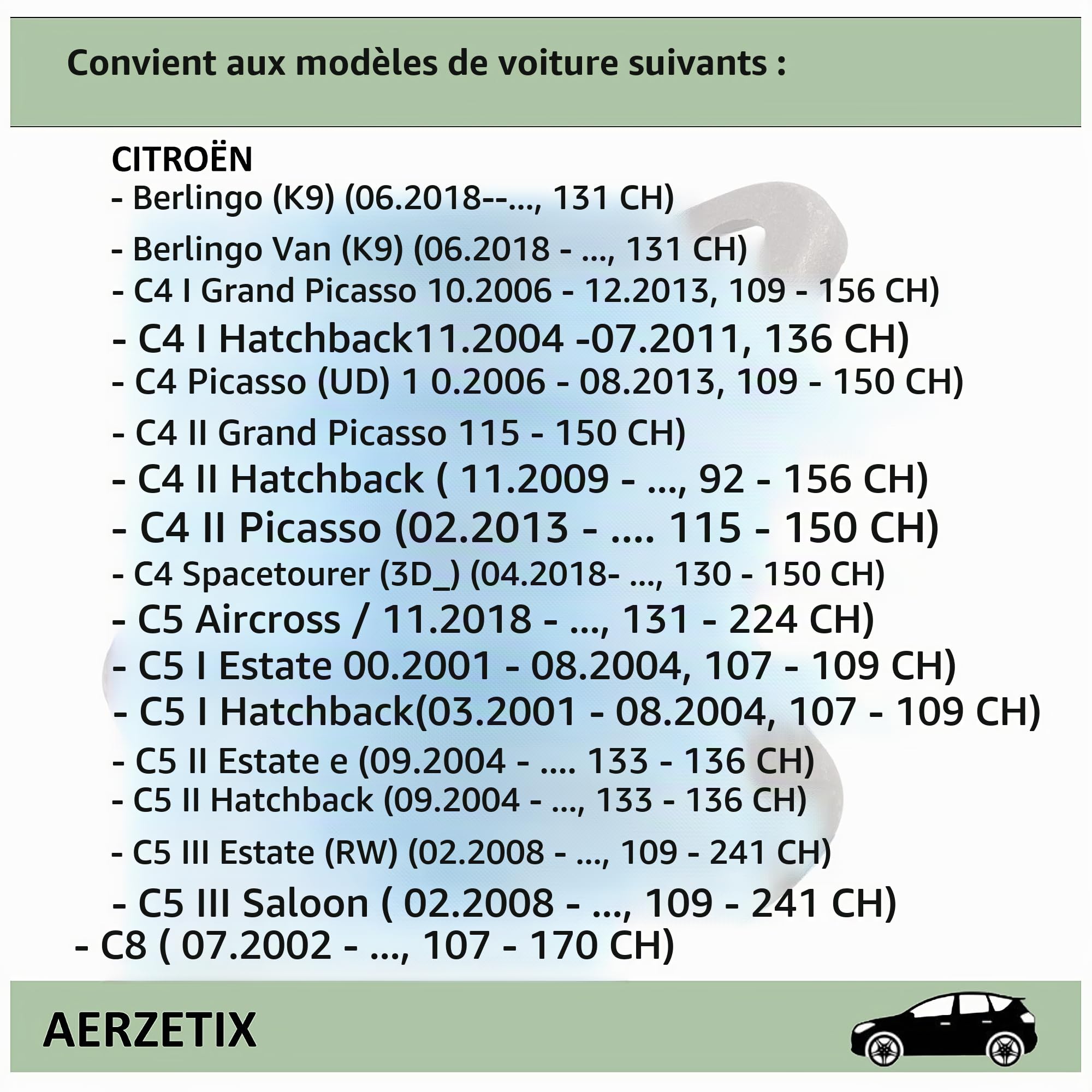 AERZETIX - C66732 - Guide de butée d'embrayage - compatible avec numéros ОЕ 2105 50, 9402105509, 3648943