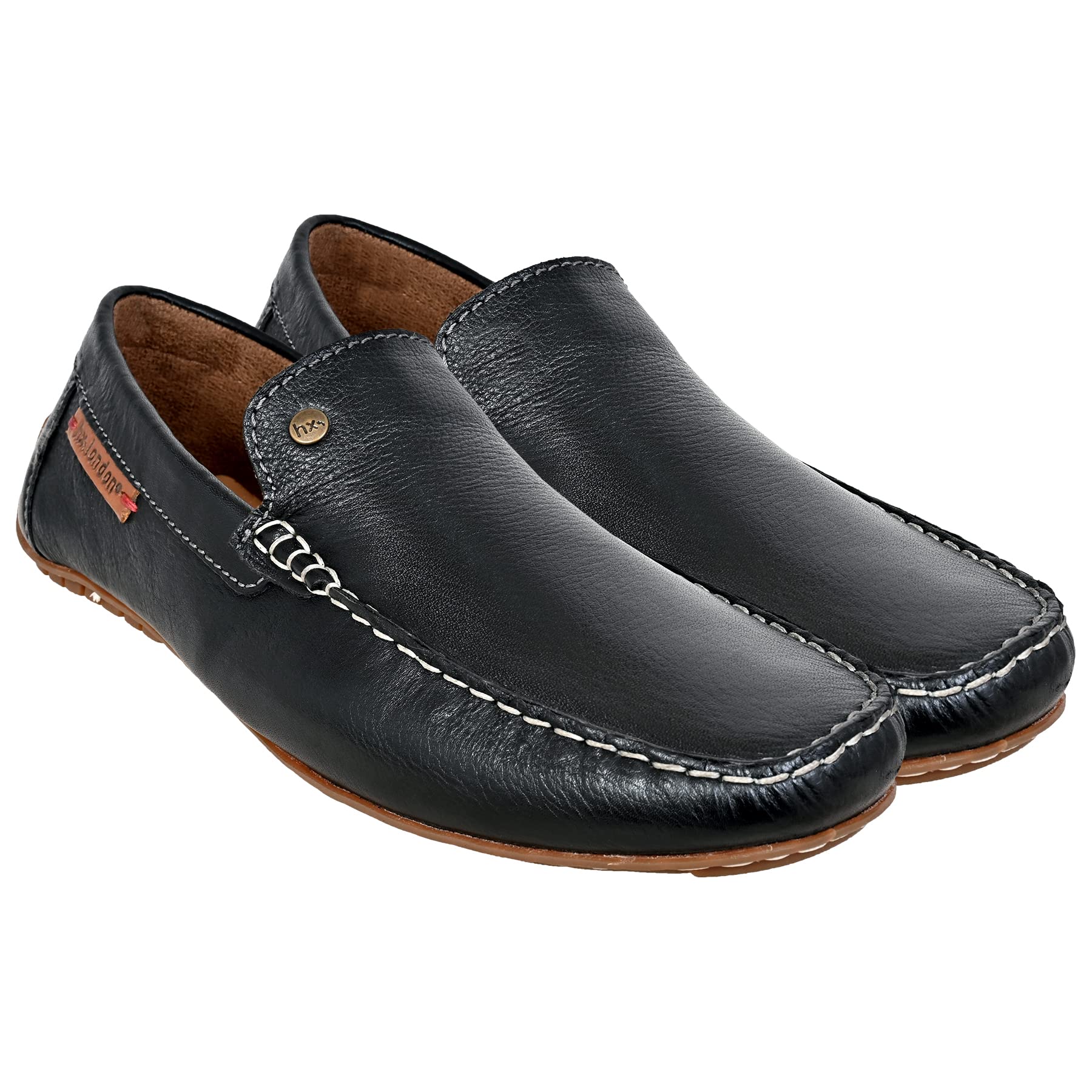 See full amazon price history chart for HX London Mens Synthetic Leather Pull-On Driving Style Loafers (Black, 7Uk) HX London Mens Synthetic Leather Pull-On Driving Style Loafers (Black, 7Uk) (B0C6MH841G) Amazon Price History, Amazon Price Tracker