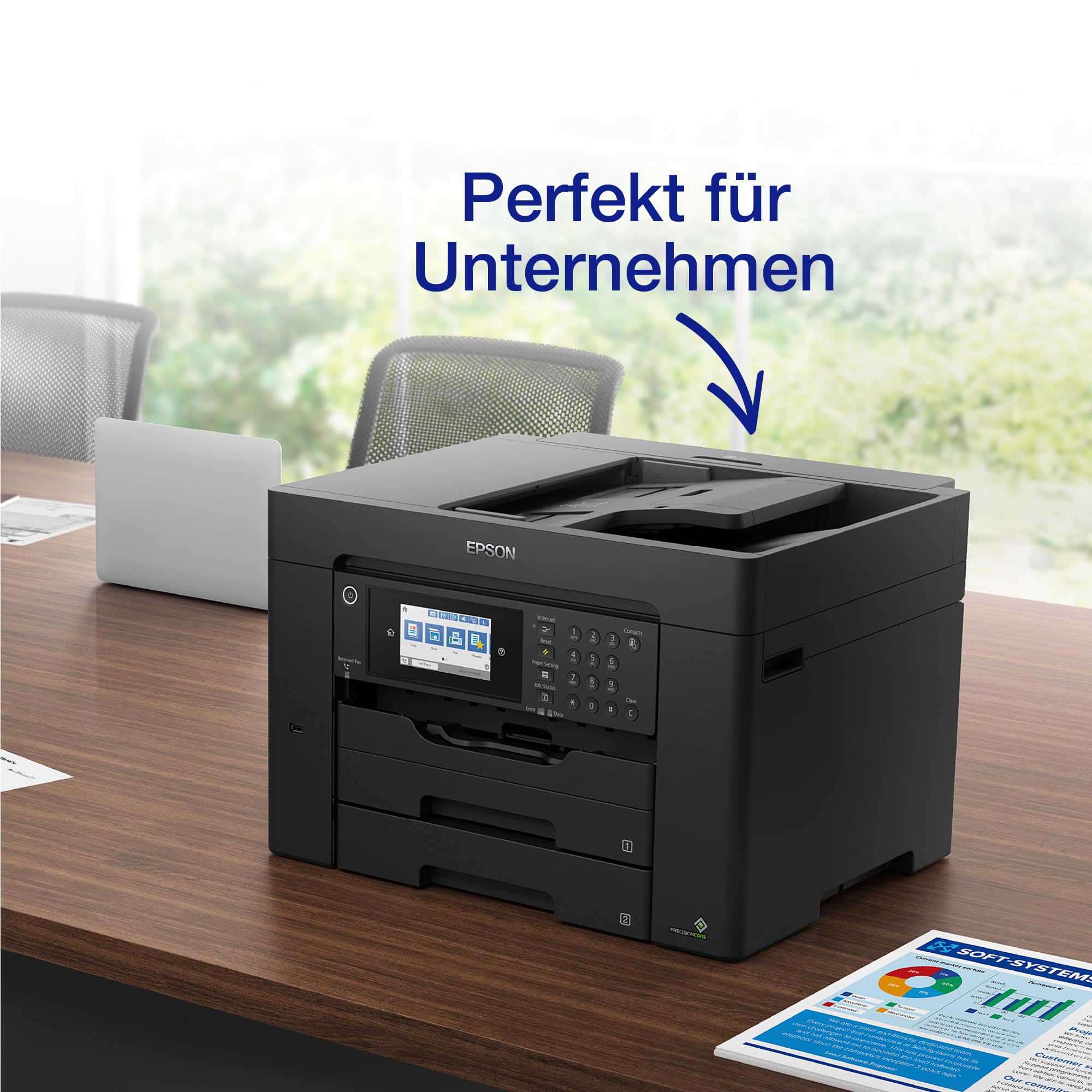 Epson Workforce WF-7840DTWF A3+ kabelloser Multifunktions-Tintenstrahldrucker inkl. 3 Monaten kostenloser Tinte mit ReadyPrint Flex-ABO* – Bild 7