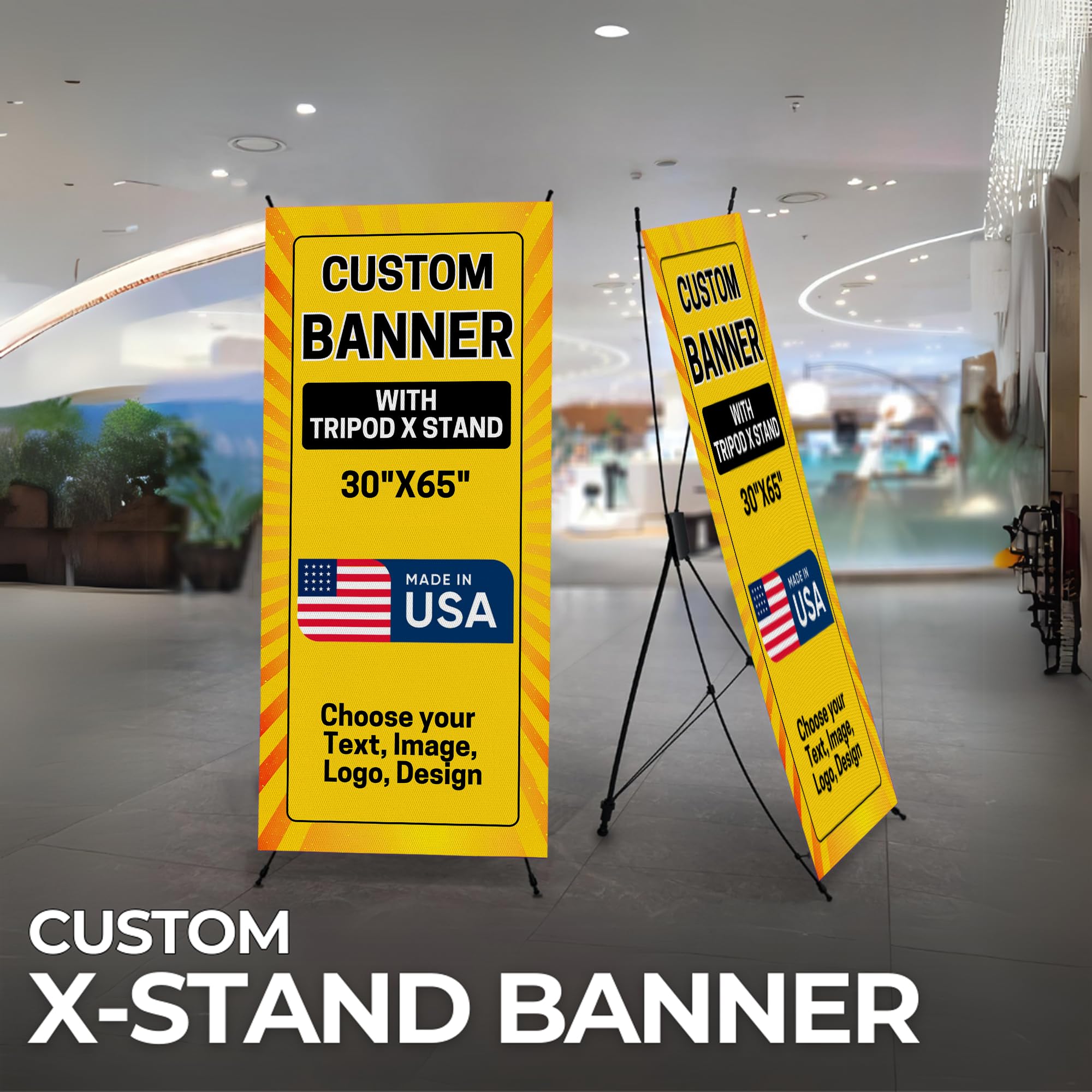 Custom Banner With X Stand By Dreamcontroller(30