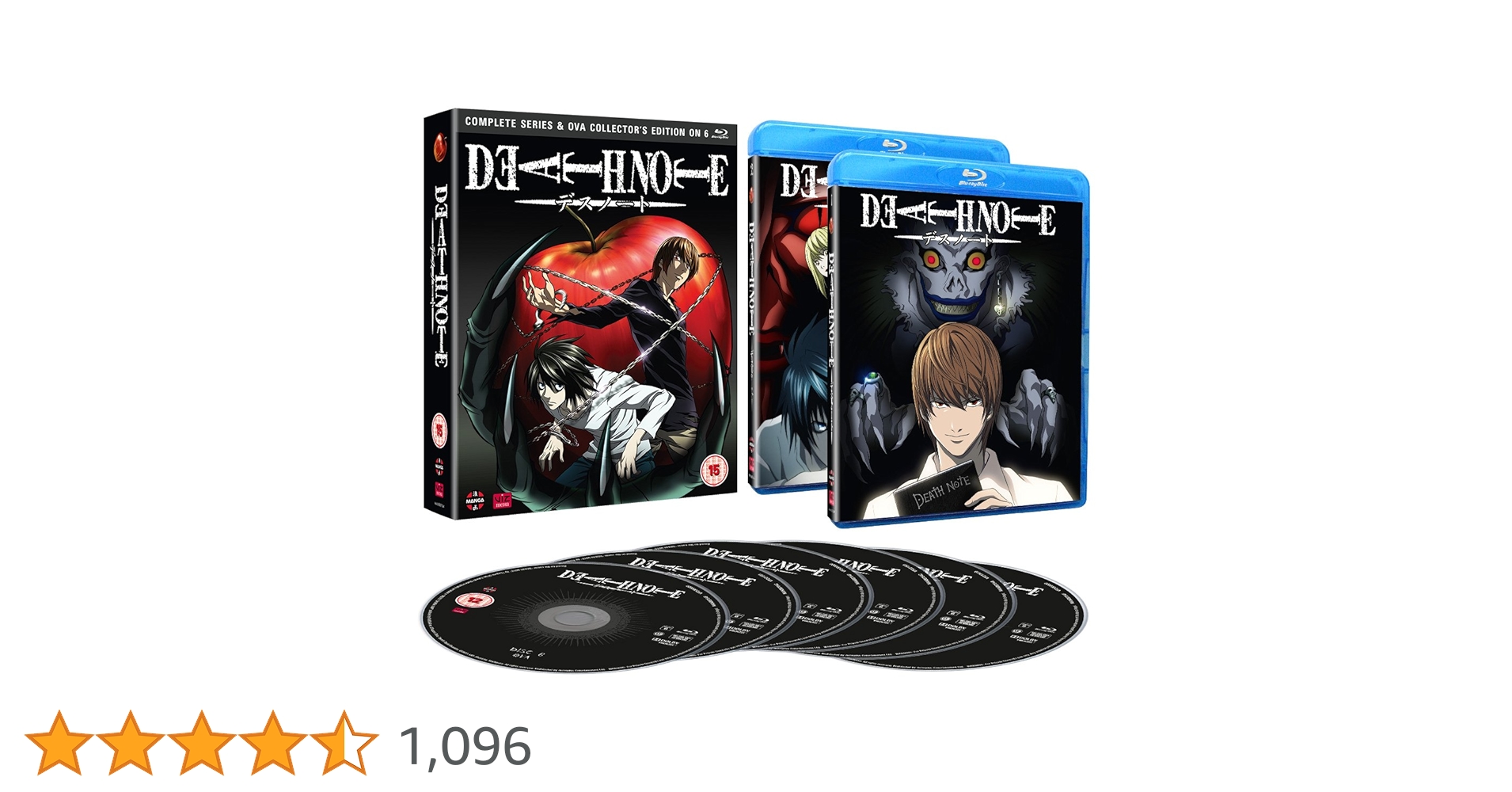 Amazon.co.jp | Death Note: Complete Series And Ova Collection [Blu Amazon.co.jp | Death Note: Complete Series And Ova Collection [Blu