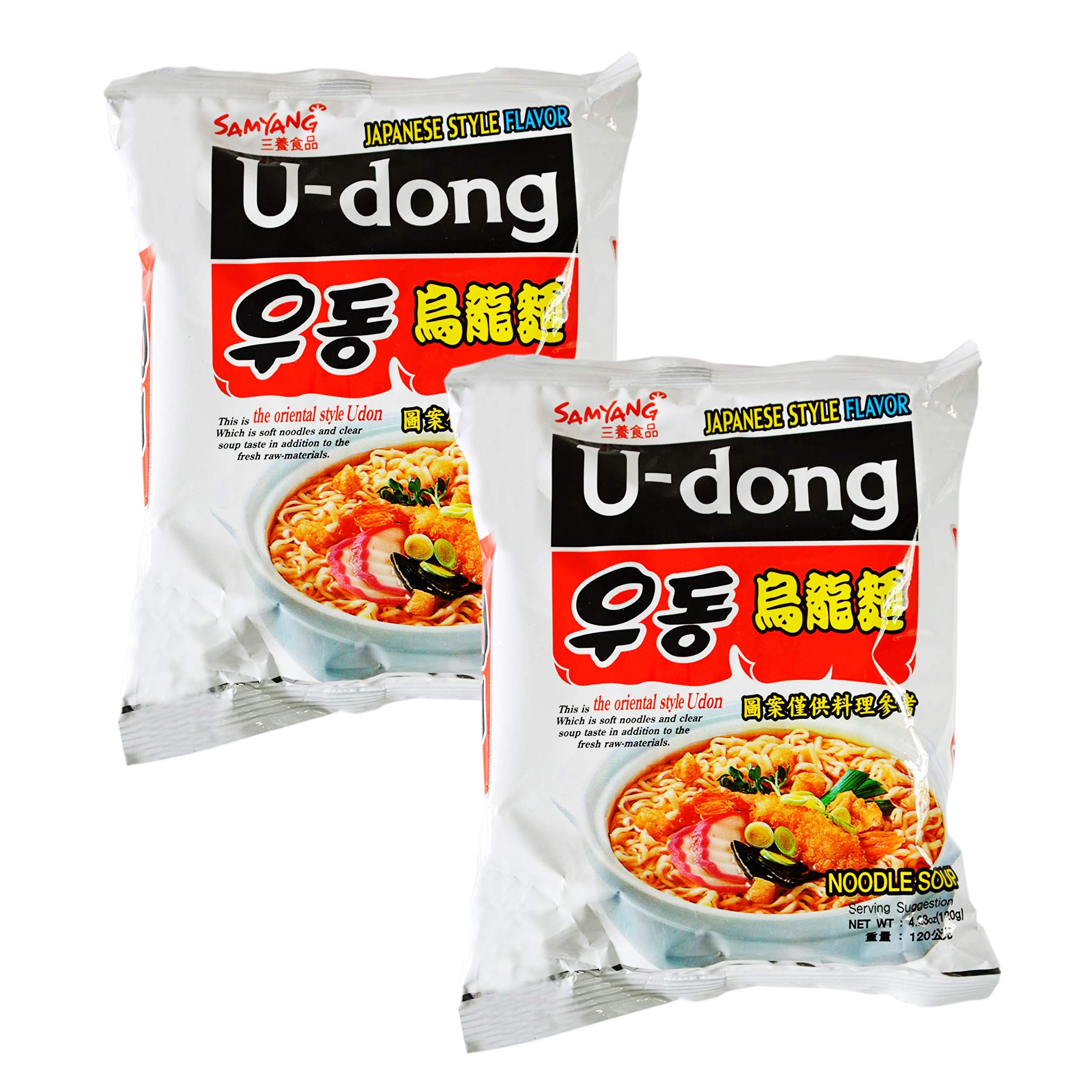 Samyang Hot Chicken Noodles U-Dong Japanese Style Flavor (120g, Pack of 2) (B08WKJLLD3) Amazon Price History, Amazon Price Tracker