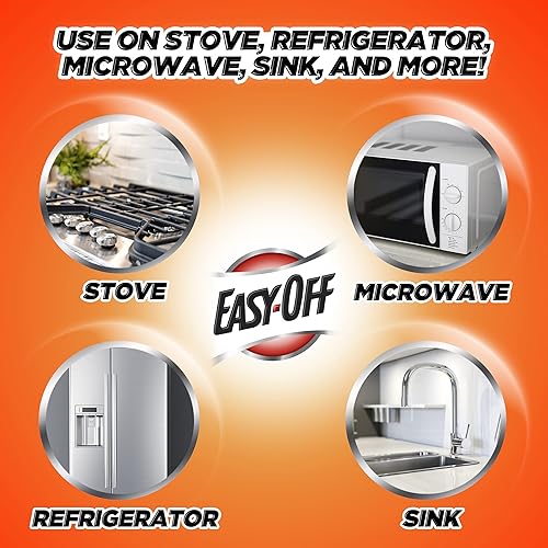 Miniatura 2 de Easy Off Specialty Kitchen - Limpiador desengrasante, botella de 16 onzas líquidas (paquete de 4)