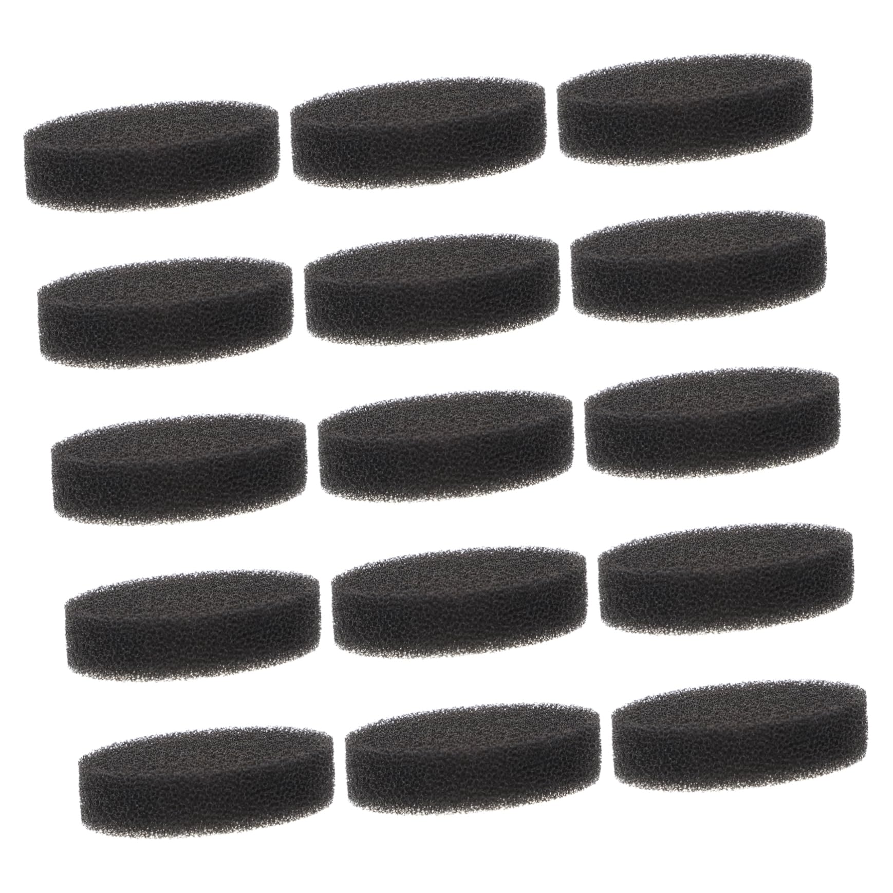 Didiseaon 15pcs Makeup Brush Cleaning Sponge Pads Facial Cleansing Sponge Brush Cleaning Case Box Makeup Supplies Easy Wash