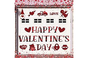 30 Pcs Valentine's Day Garage Door Decoration Magnets, Happy Valentine's Day Garage...