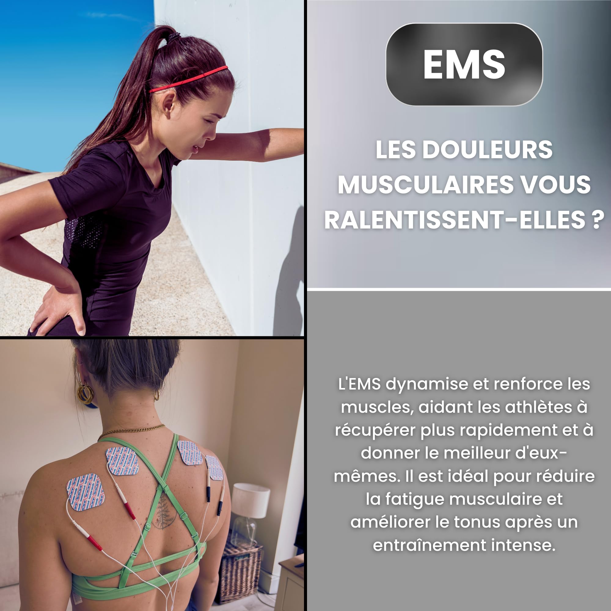 Tenscare Perfect Ems Appareil De Musculation/Soulagement De La Douleur