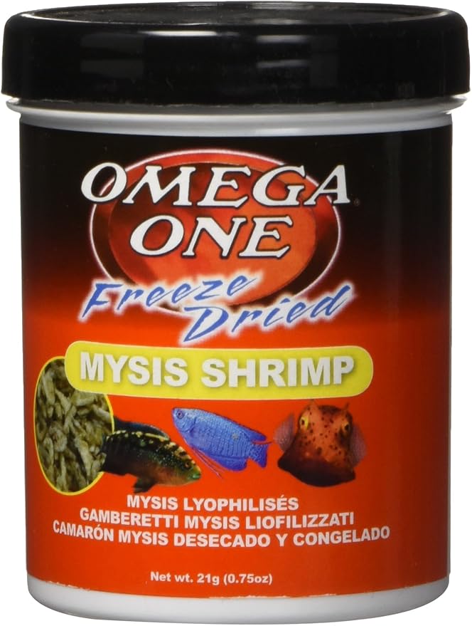 Omega One Freeze Dried Mysis Shrimp, 0.75 oz Pet Supplies