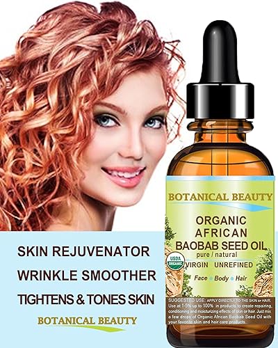 Miniatura 4 de Aceite de semilla de BAOBAB orgánico africano 100% puro natural refinado aceite portador prensado en frío 0.5 fl oz 0.5 fl oz para cara, piel,