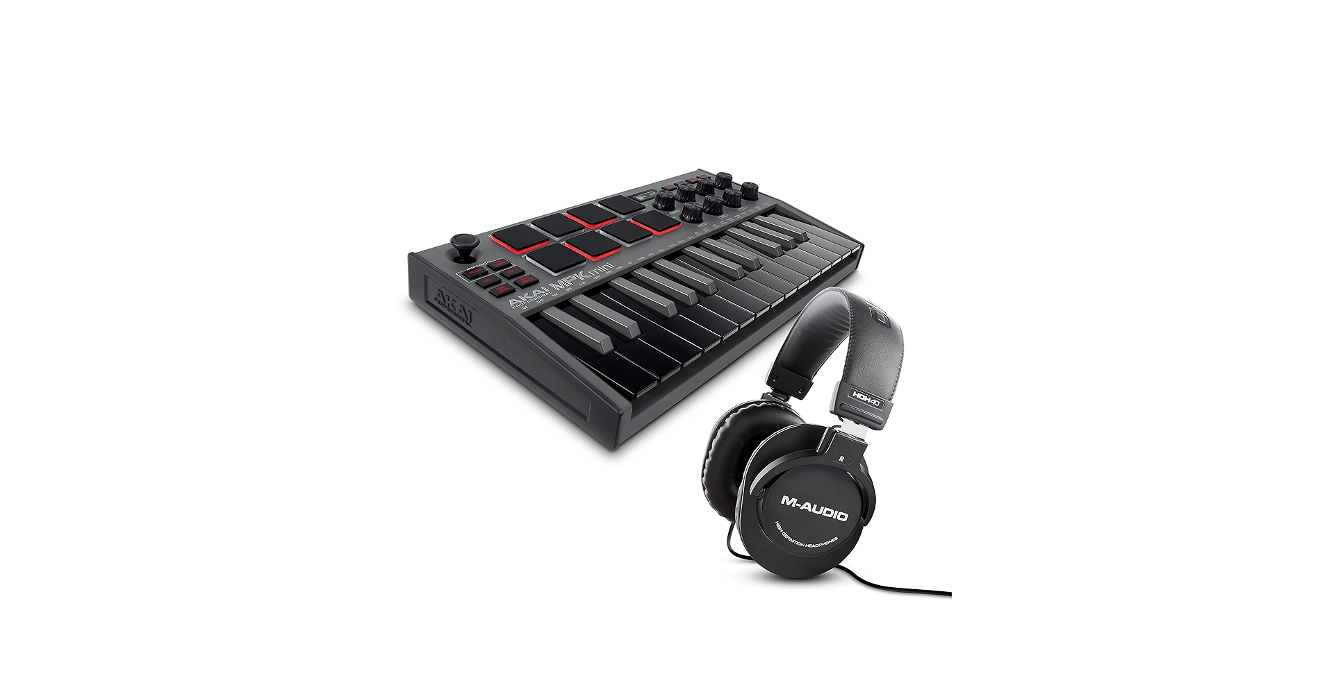 AKAI MPK mini 特別版ブラック MIDIコントローラー AKAI MPK mini 特別版ブラック MIDIコントローラー AKAI MPK