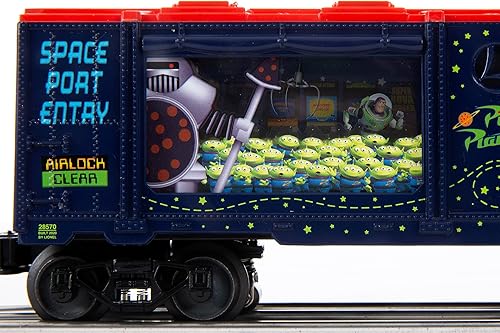 Miniatura 3 de Lionel Pixar's Toy Story, coches eléctricos de tren modelo de calibre O, coche de acuario Pizza Planet