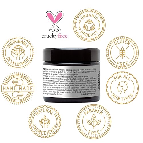 Miniatura 5 de Limpiador facial orgánico sin perfume 4 oz. Suave, purificante, rejuvenecedor, a base de hidrosol (hamamelis, té verde e hibisco). Sin sulfatos,