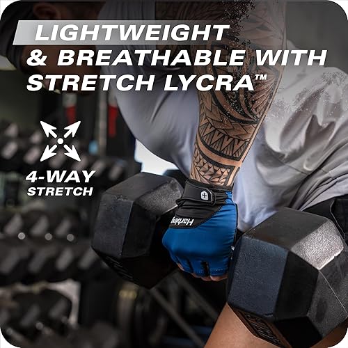 Miniatura 6 de Harbinger Guantes de agarre de entrenamiento 3.0