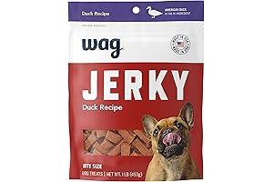 Solimo Duck Jerky Dog Treats, 2 Pounds