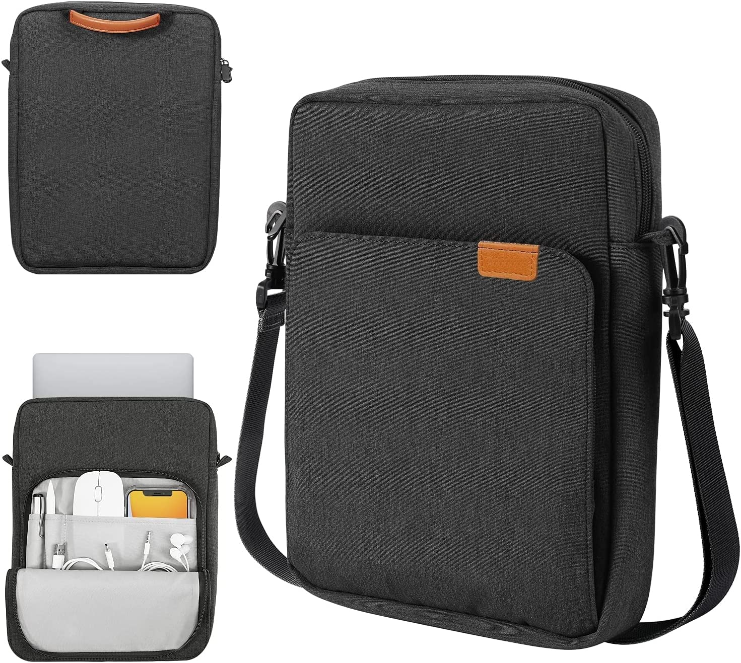 ProElite Tablet Sleeve Bag 13.3 inch for Samsung Galaxy Tab S7 Plus/S8 Plus/S9 Plus/S7 FE 12.4", Apple iPad Pro 12.9", MacBook Air/Pro Retina, Lenovo Tab P12, Microsoft Surface Pro 4/5/6/7/8/9, Black (B0BXWQ2PN5) Amazon Price History, Amazon Price Tracker