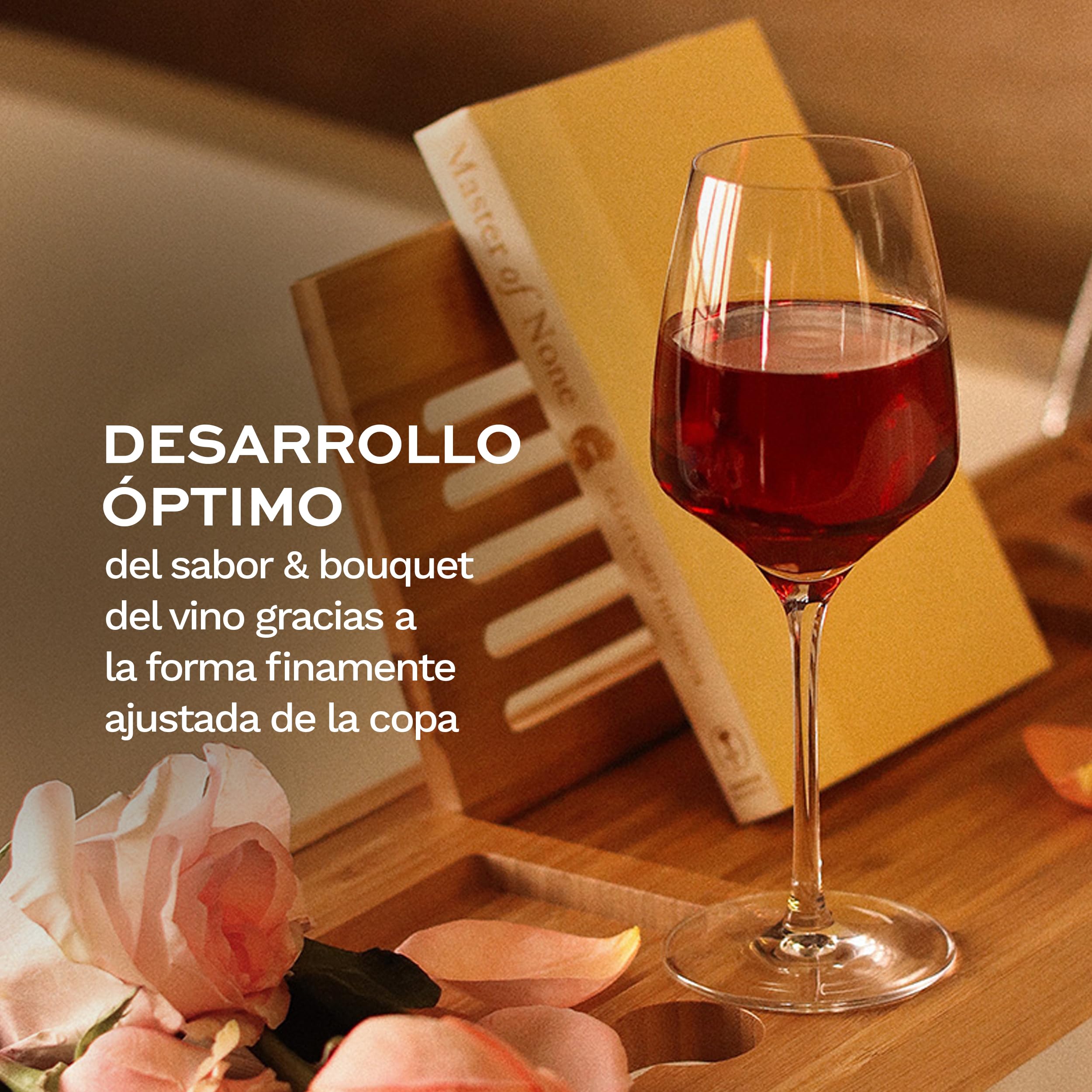 Copas para vino dulce Experience de Stölzle Lausitz, de 190 ml, juego de 6, imitan el vidrio soplado, aptas para lavavajillas.