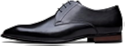 Men's Dress Shoes Leather Wingtip Formal Business Oxford Shoes Brogue Retro Derby Dress Shoes for Men