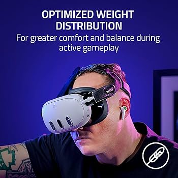 Amazon.com: Razer Adjustable VR Head Strap System for Meta Quest 3 Amazon.com: Razer Adjustable VR Head Strap System for Meta Quest 3