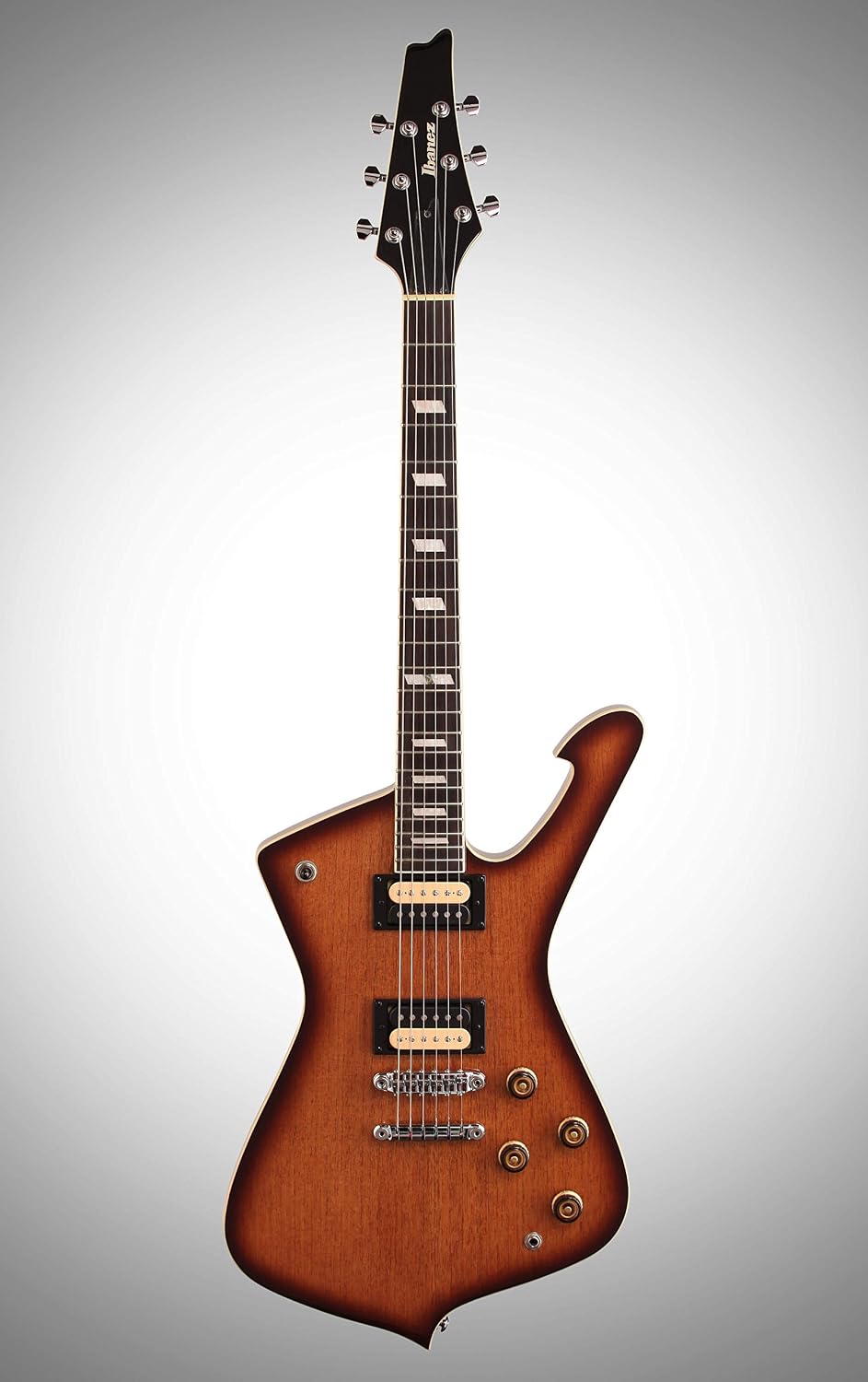 Amazon.com: Ibanez X-Series Iceman ic520 Guitarra Eléctrica (Sunburst),  color café : Instrumentos Musicales